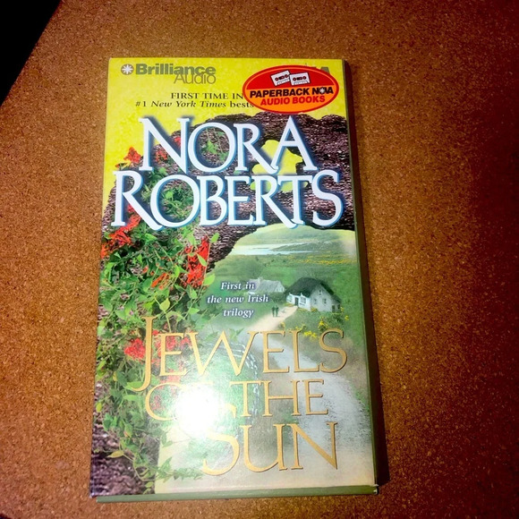 5/$25 Nora Roberts Jewels of the Sun 2 Cassettes Books Tape Audio  Books 1999 - Picture 1 of 4